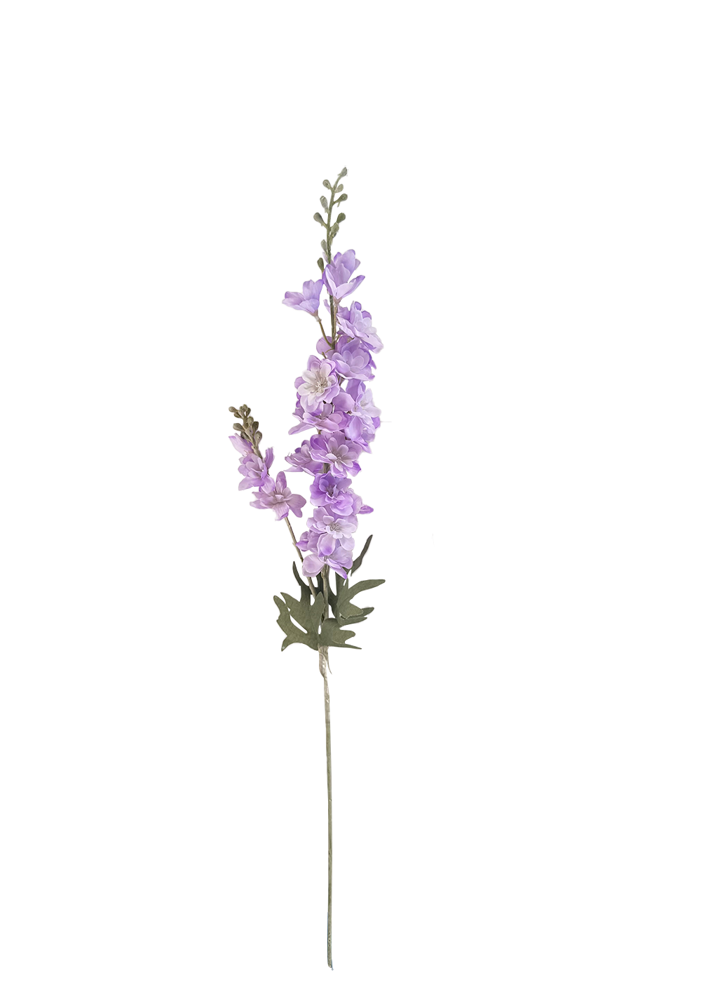 Vara de Flores Artificiales de Delphinium (Espuela de Caballero) – Violeta Lavanda Místico
