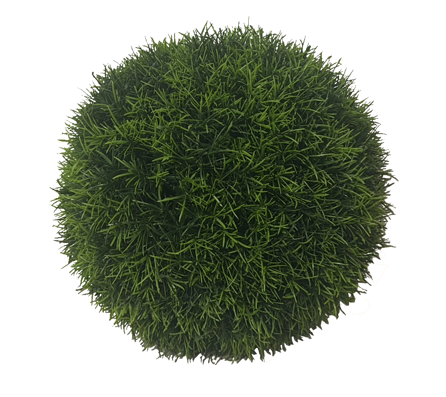 Bola de Césped Artificial – Decoración Esférica de Alta Densidad