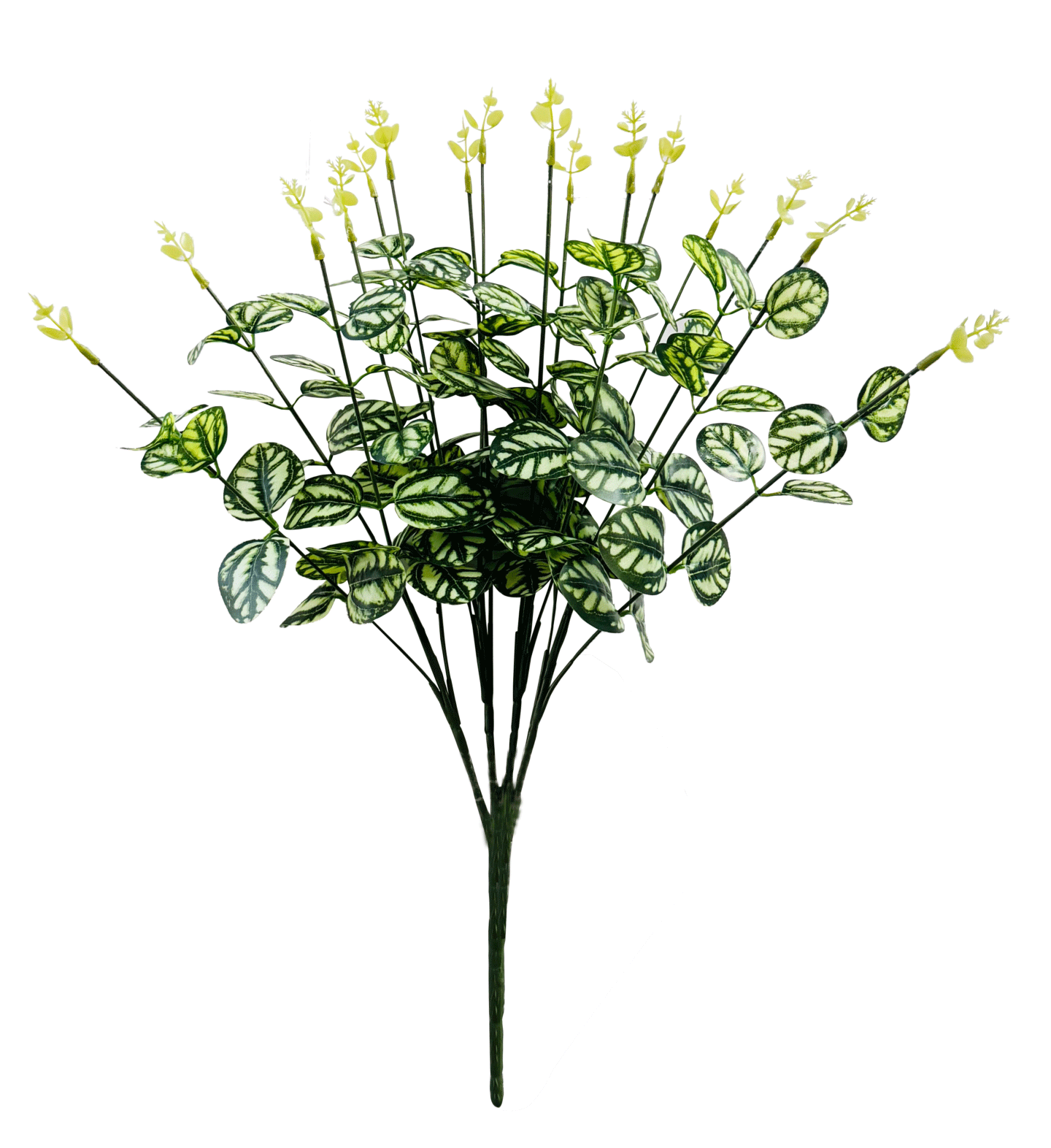 Planta Artificial de Follaje Ornamental – Diseño de Hojas Variegadas