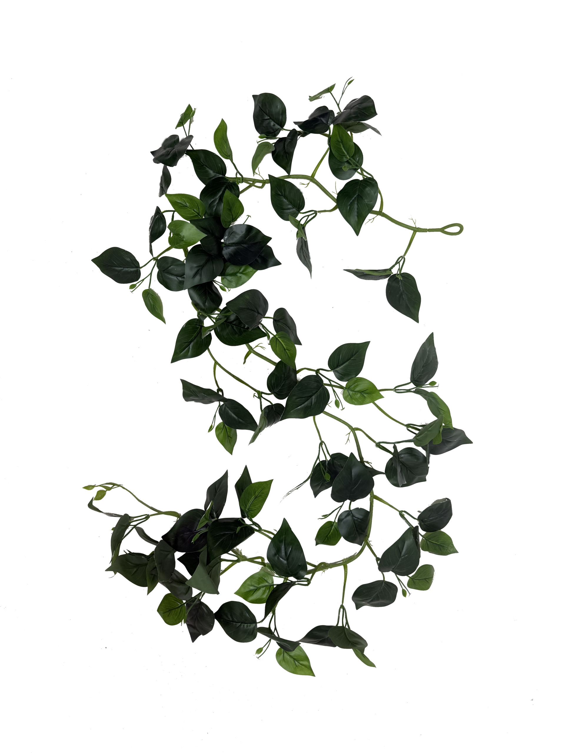 Guirnalda de Hiedra / Pothos Artificial Premium – Elegancia Botánica en Verde Bosque, Verde Oliva y Brotes Verdes Tiernos