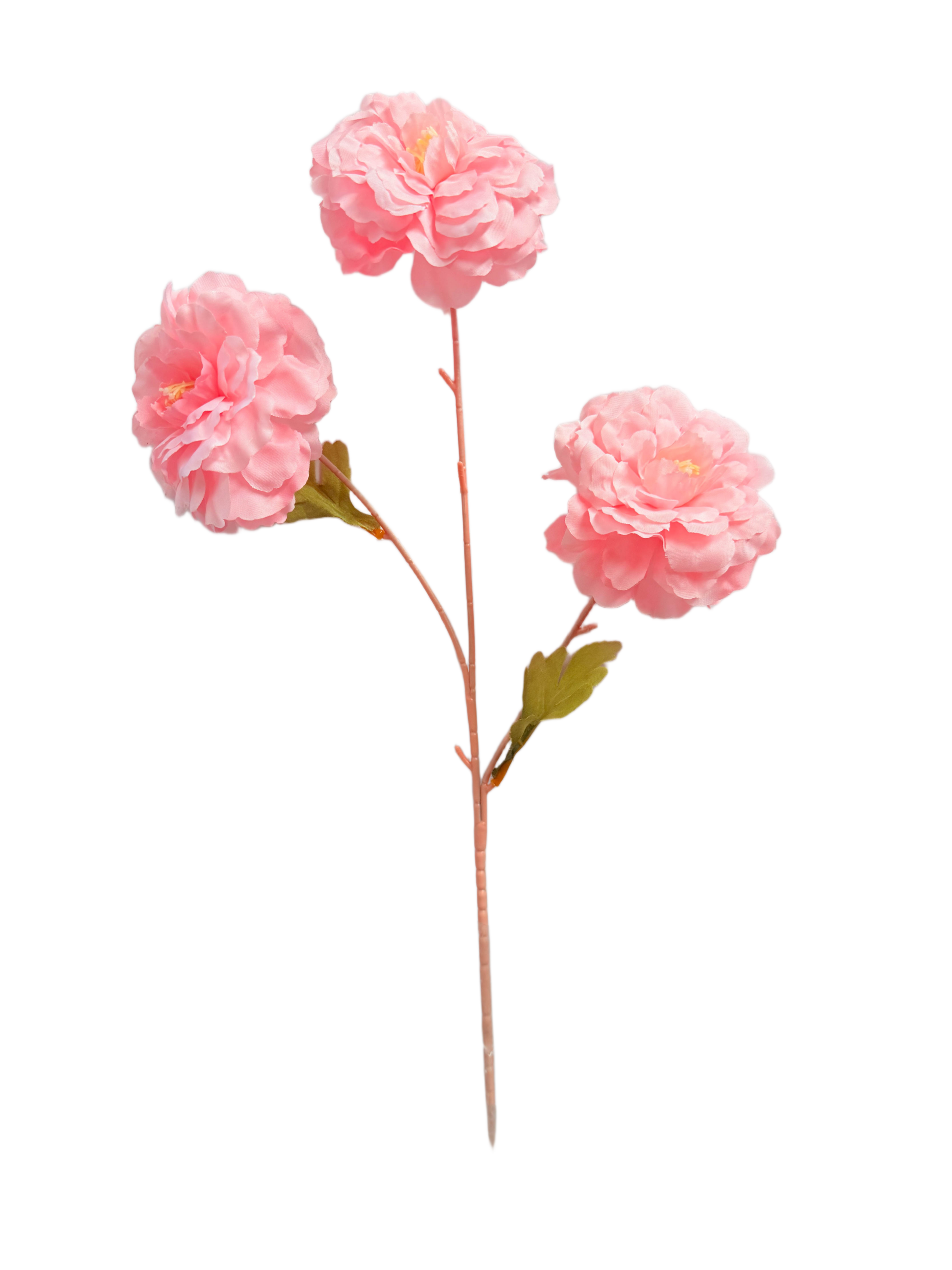 Vara Artificial de Crisantemos Premium – Elegancia Floral en Tono Rosado Pastel