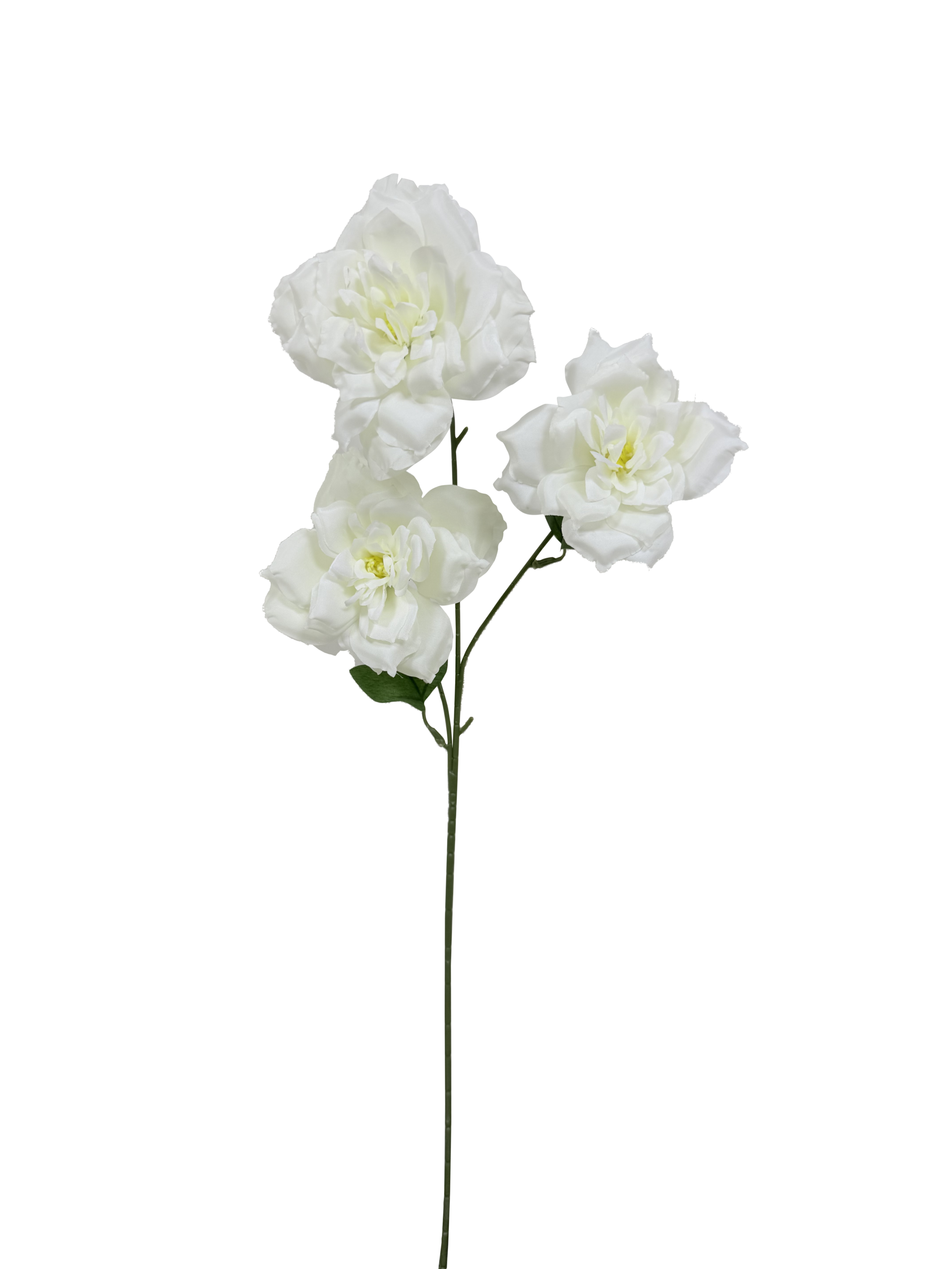 Vara Artificial de Gardenias Premium – Elegancia Floral en Tono Blanco Puro