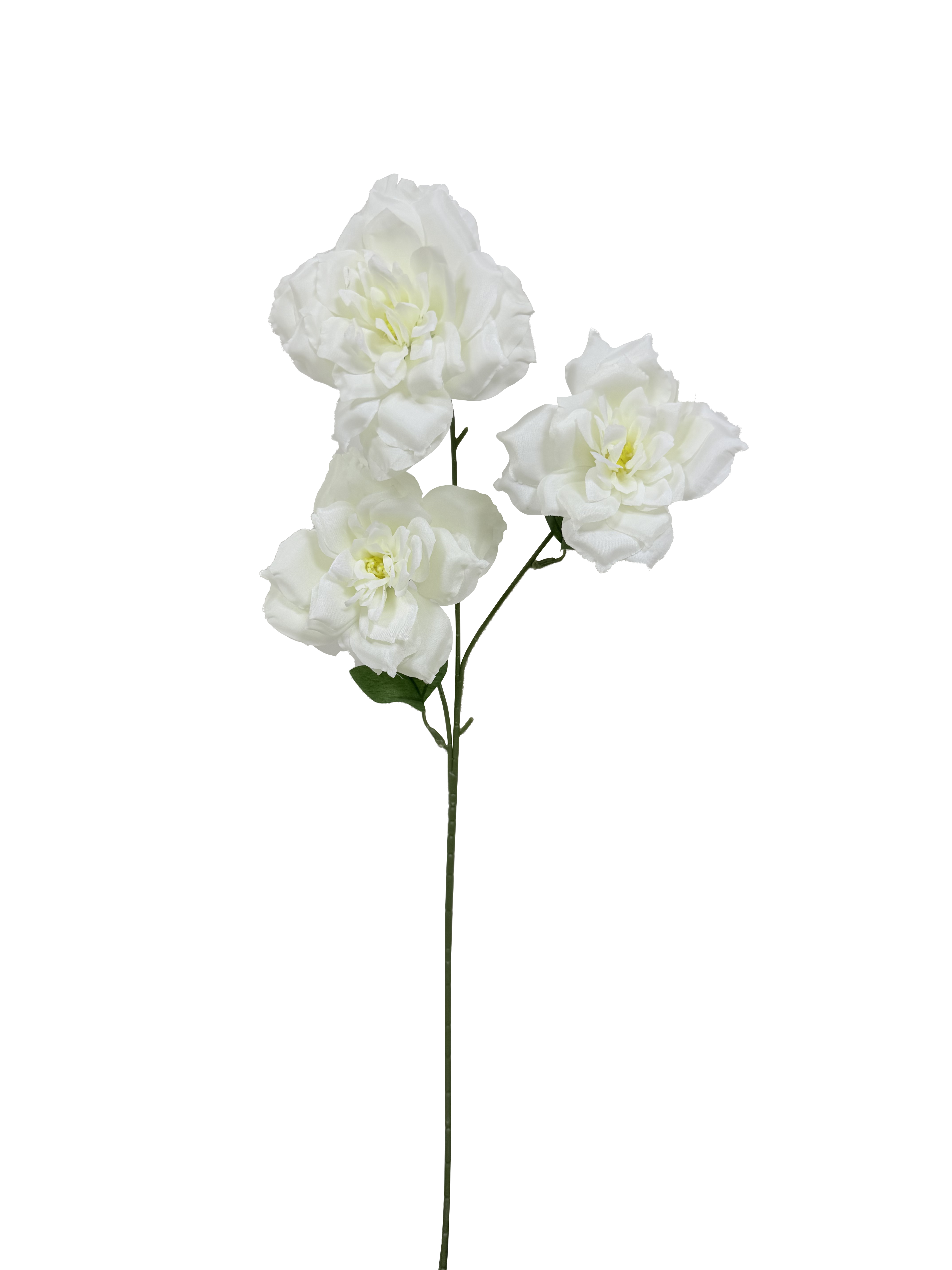 Vara Artificial de Gardenias Premium – Elegancia Floral en Tono Blanco Puro